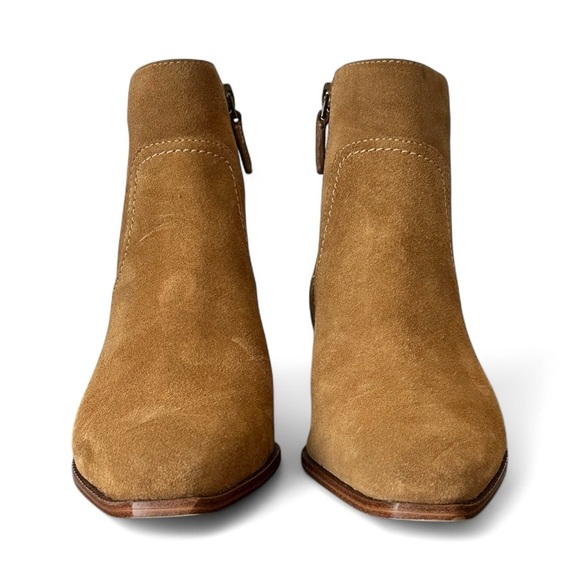 NEW Cole Haan Women's Modern Ankle Boot in Golden Toffee Suede Brown Size 7.5 - Picture 3 of 7